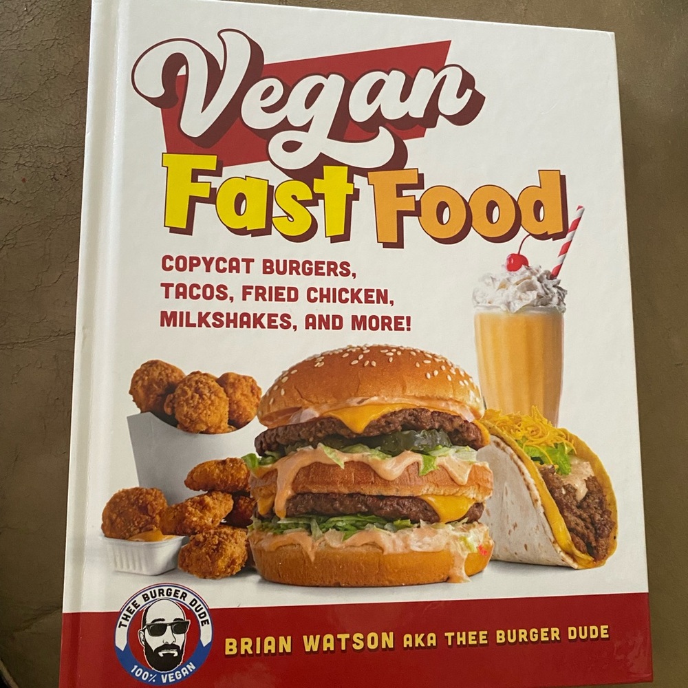Vegan fast food cookbook